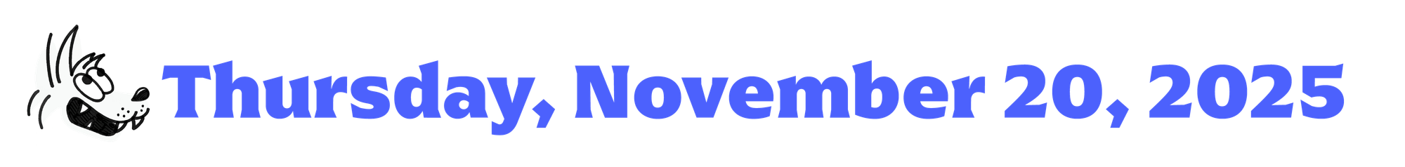 COYOTE Calendar: November 20–November 26