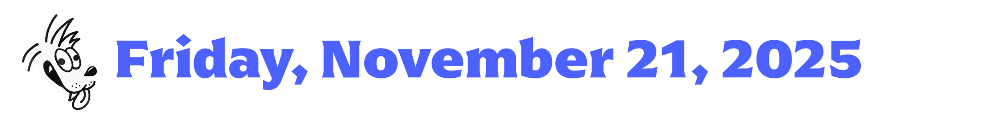 COYOTE Calendar: November 20–November 26