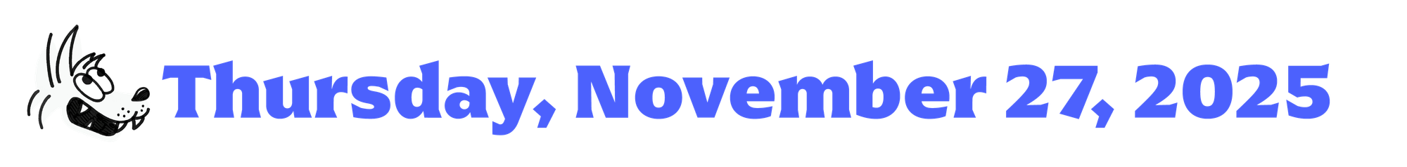 COYOTE Calendar: November 27–December 3