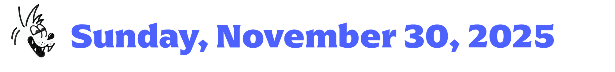 COYOTE Calendar: November 27–December 3